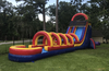 20ft Rainbow Screamer Slide W/ Slip N Slide rental in Houston, TX