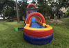 20ft Rainbow Screamer Slide W/ Slip N Slide rental in Houston, TX
