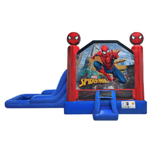 3in1 Spider Man Ez Bounce House Combo W/ Wet rental Houston, TX