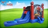 3in1 Spider Man Ez Bounce House Combo W/ Wet rental in Houston, TX