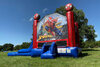 3in1 Spider Man Ez Bounce House Combo W/ Wet rental in Houston, TX