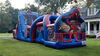50ft Spider Man Obstacle Course W rental in Houston, TX