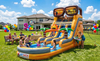 Sunny Shades Tropical Dual Lane Water Slide W rental in Houston, TX