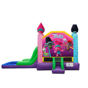 Trolls Ez Bounce House Combo W rental Houston, TX