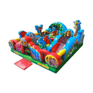 Animal Kingdom Toddler Bounce House Moonwalk rental Houston, TX