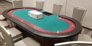 Deluxe Poker Table rental New York, NY