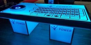 Led Light Up Roulette Table rental New York, NY