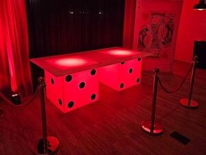 4'X8' Led Dice Table rental New York, NY