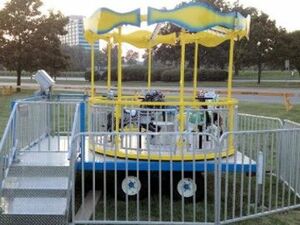 Five Horse Carousel Carnival Ride Rental rental New York, NY