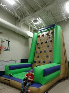 20 Ft Tall Inflatable Rock Climbing Wall rental New York, NY