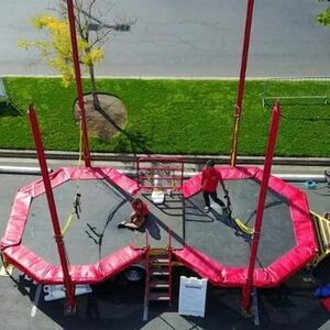 Double Station Euro Bungee Trampoline rental New York, NY