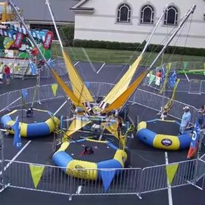 Four Station Euro Bungee Trampoline rental New York, NY