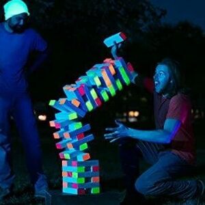 Blacklight Giant Glow Jenga rental New York, NY