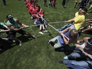 Giant Tug Of War Rope - Four Way rental New York, NY