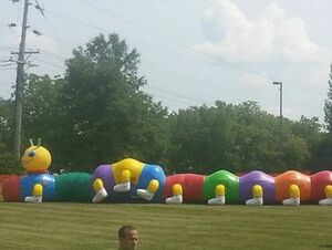 Caterpillar Crawl Obstacle Course rental New York, NY