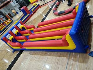 Inflatable Triple Lane Bungee Run rental New York, NY