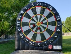 Giant Inflatable Dart Board - Foot Darts rental New York, NY