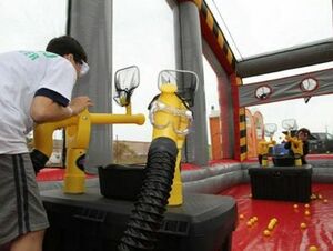 Cannon Ball Air Blaster Battle rental New York, NY