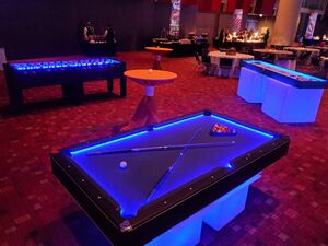 Led Pool Tables rental New York, NY