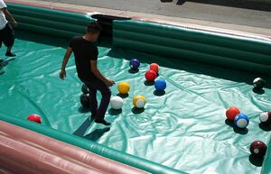 Giant Inflatable Soccer Pool Table rental New York, NY