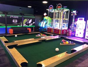 Giant Non-Inflatable Soccer Pool Table rental New York, NY