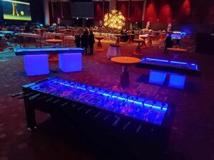 Led Eight Player Oversized Foosball Table rental New York, NY