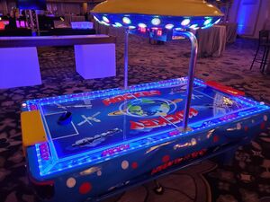 Led Air Hockey Table rental New York, NY