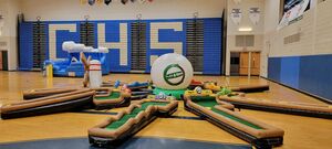 Play-A-Round 9 Hole Inflatable Mini Golf Course rental New York, NY