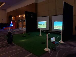 Virtual Golf Simulator rental New York, NY