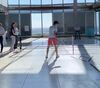 Full Size Portable Pickleball Court rental in New York, NY