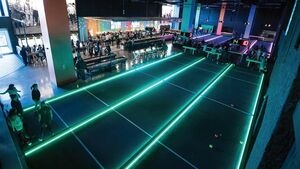 Giant Led Glow Bocce Ball Court Rental rental New York, NY
