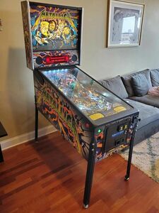 Metallica Pinball Machine rental New York, NY