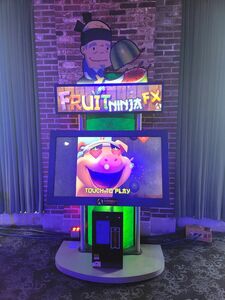 Giant Led Fruit Ninja rental New York, NY