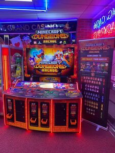 Giant Minecraft Arcade rental New York, NY