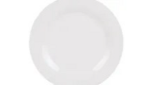 White Stoneware Dinner Plate rental Central Pennsylvania, PA