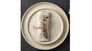 Linen Straight Edge Dinner Plate rental Central Pennsylvania, PA