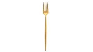 Modern Gold Dinner Fork rental Central Pennsylvania, PA