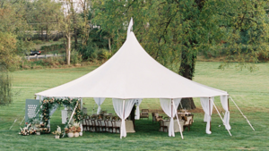 Sailcloth Tent 44 X 43 rental Central Pennsylvania, PA