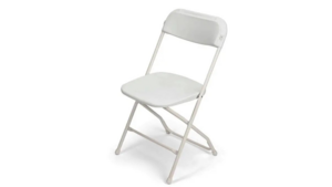 White Metal Folding Chair rental Northern Virginia - Winchester - Leesburg, VA