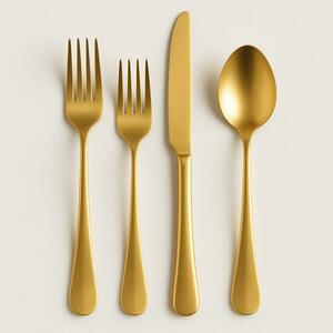 Gold Flatware rental Houston, TX