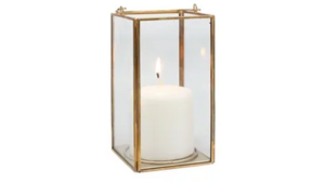 Gold Tabletop Lantern rental Northern Virginia - Winchester - Leesburg, VA
