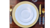 Gold Charger Plate rental in Frederick, MD