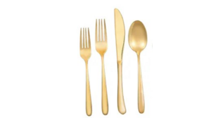Gold Flatware Full Set rental Frederick, MD