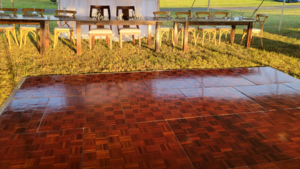 Dance Floor - Mahogany (15' X 15') rental Frederick, MD