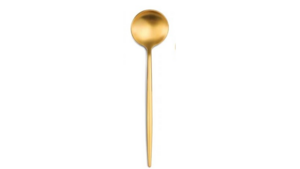 Modern Gold Soup Spoon rental Frederick, MD