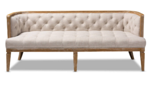 Tufted Ivory Couch rental Frederick, MD