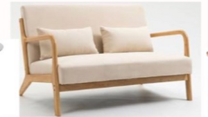 "Astrid" Settee rental Frederick, MD