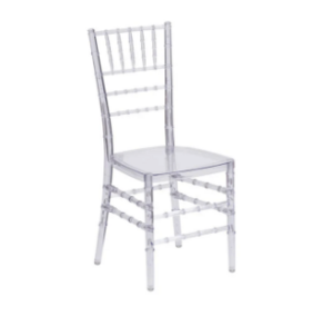 Clear Chiavari Chair rental Austin, TX