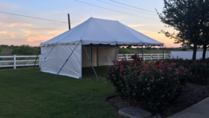 20X30 Pole Tents (600 Sq Ft) rental Dallas-Ft. Worth, TX