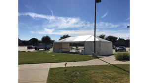 20X50 White Frame Tents (1,000 Sq Ft) rental Dallas-Ft. Worth, TX